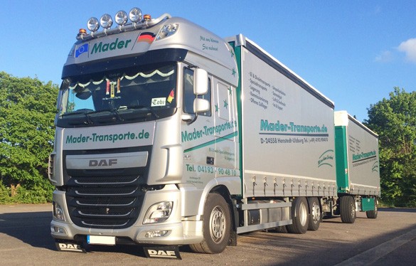 Anhänger-Zug Schwertransport Norddeutschland – Mader Transporte