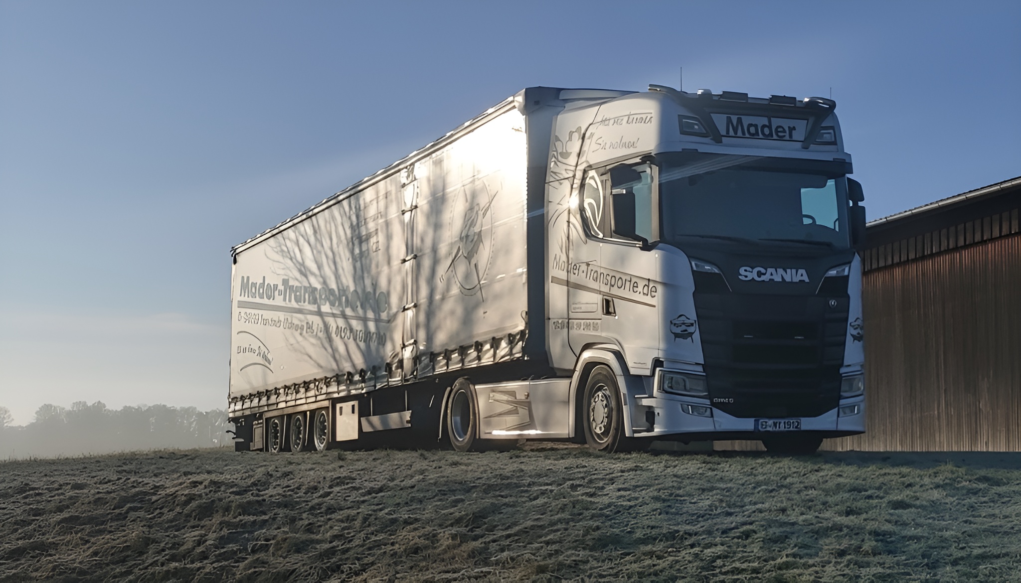 Mader Transporte – Spedition für Norddeutschland seit 1982, Schwertransport und Eiltransport