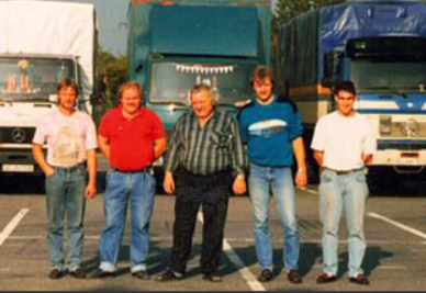 Gründung Mader Transporte 1982 durch Wilfried Mader in Henstedt-Ulzburg